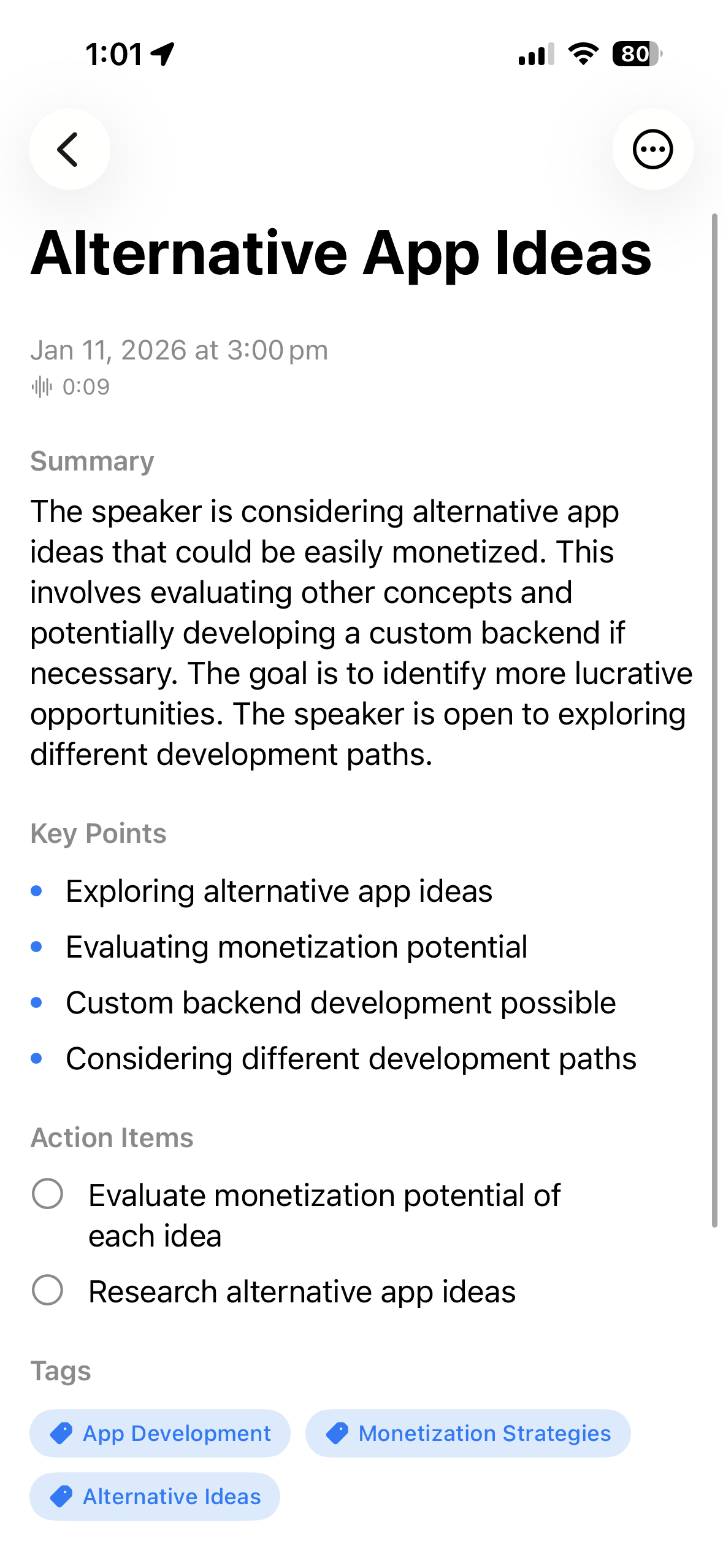 MemoMind AI - Smart Voice Notes